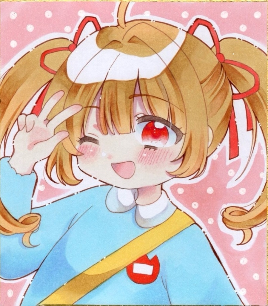 原画 手描きイラスト ちびっこ保育園