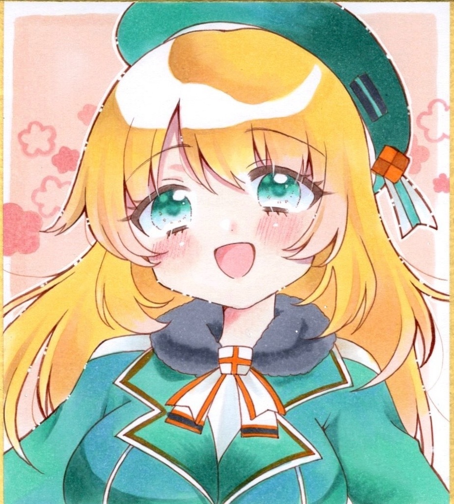 原画 手描きイラスト 艦隊これくしょん 愛宕