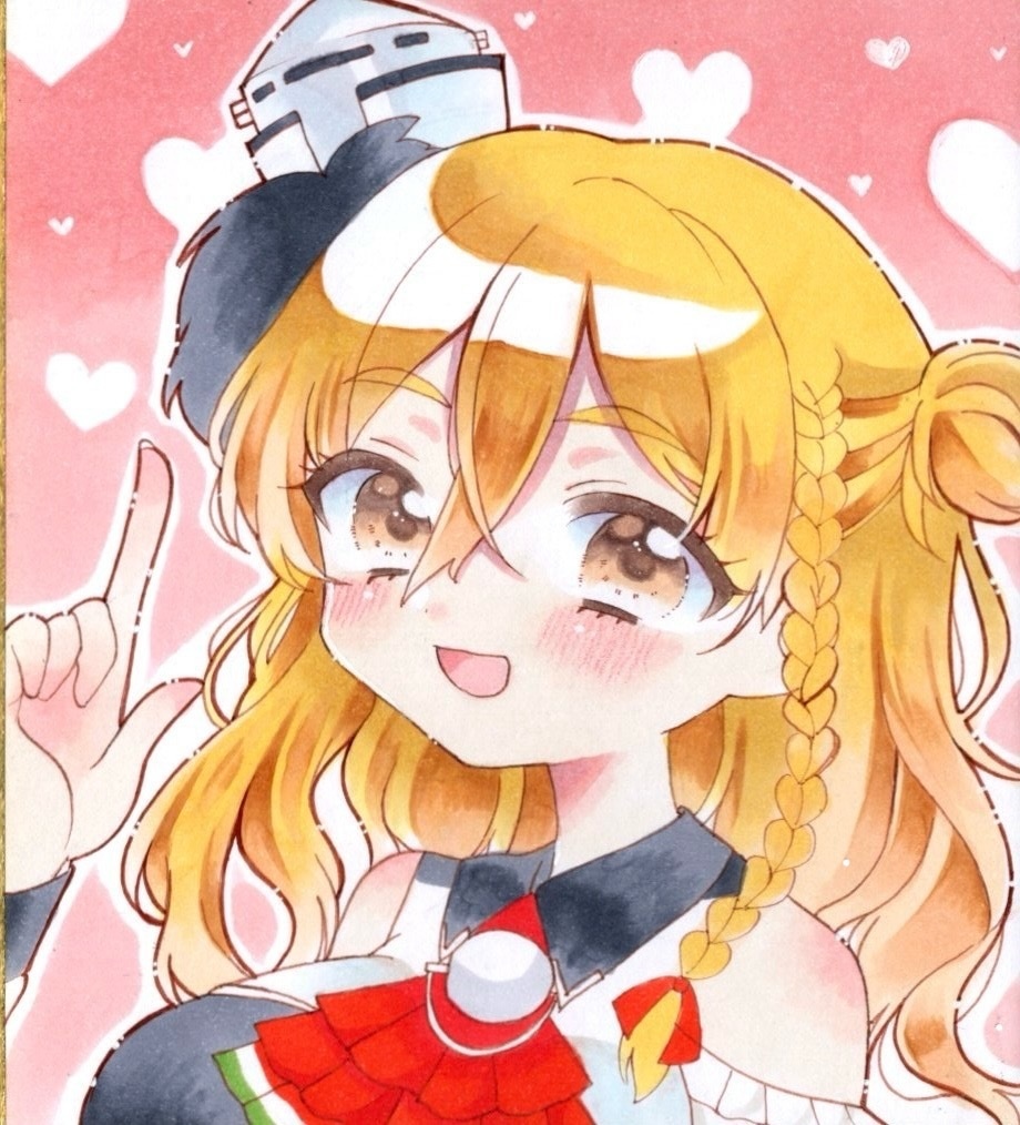 原画 手描きイラスト 艦隊これくしょん Zara ザラ