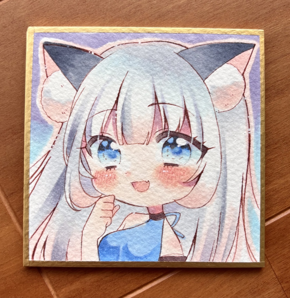 原画 手描きイラスト 創作 ねこみみ少女