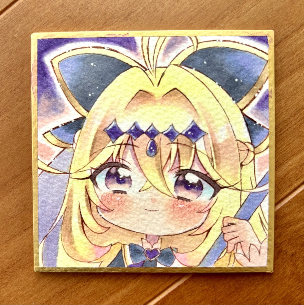 原画 手描きイラスト 名探偵プリキュア アルカナ・シャドウ