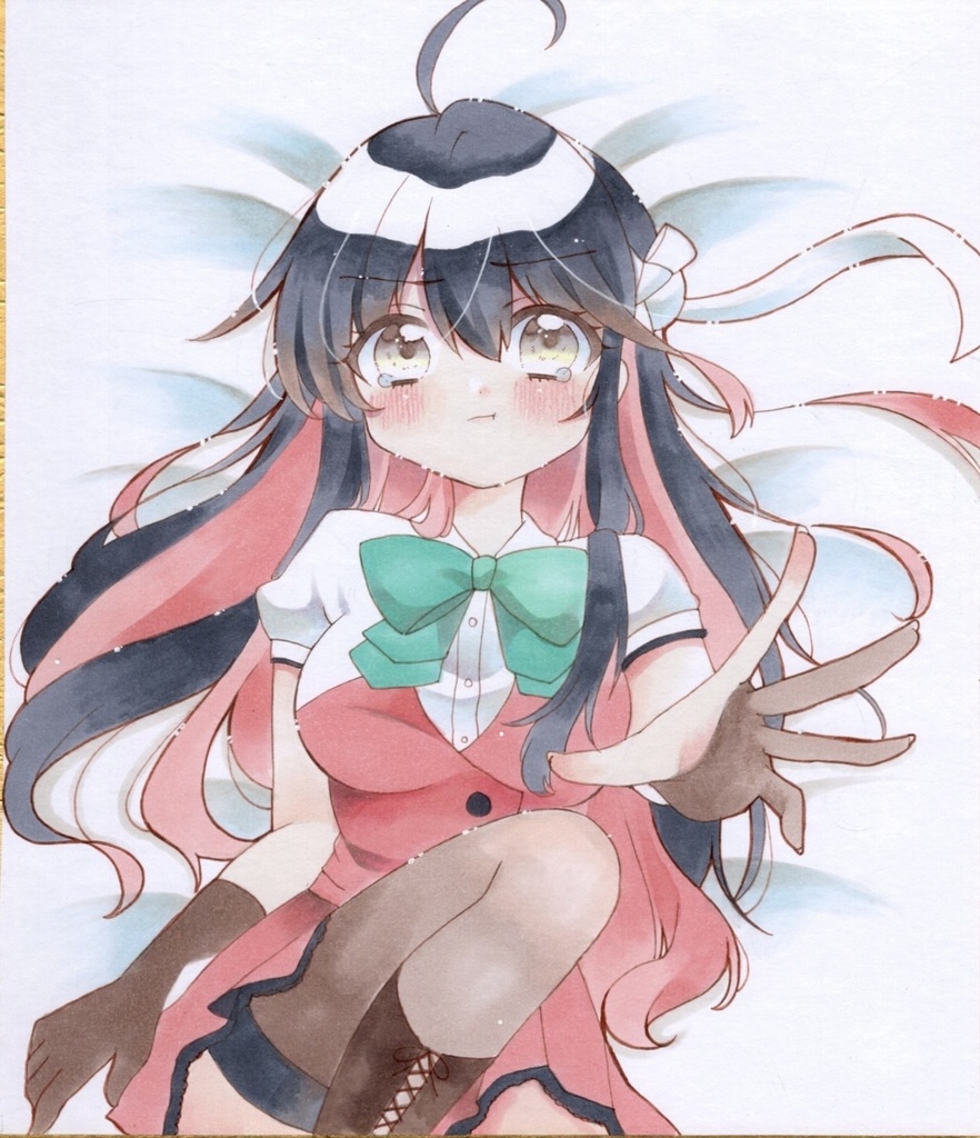 原画 手描きイラスト 艦隊これくしょん 長波