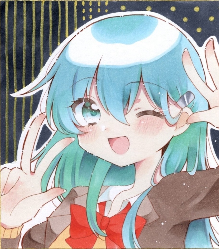 原画 手描きイラスト 艦隊これくしょん 鈴谷