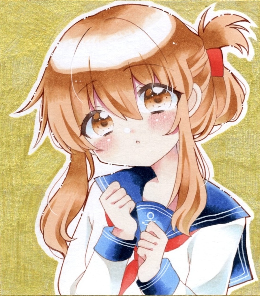原画 手描きイラスト 艦隊これくしょん 電