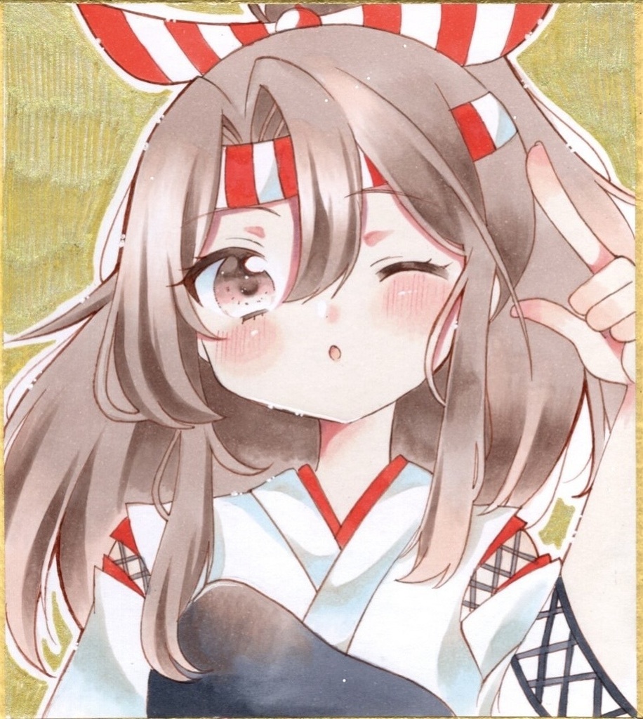 原画 手描きイラスト 艦隊これくしょん 瑞鳳