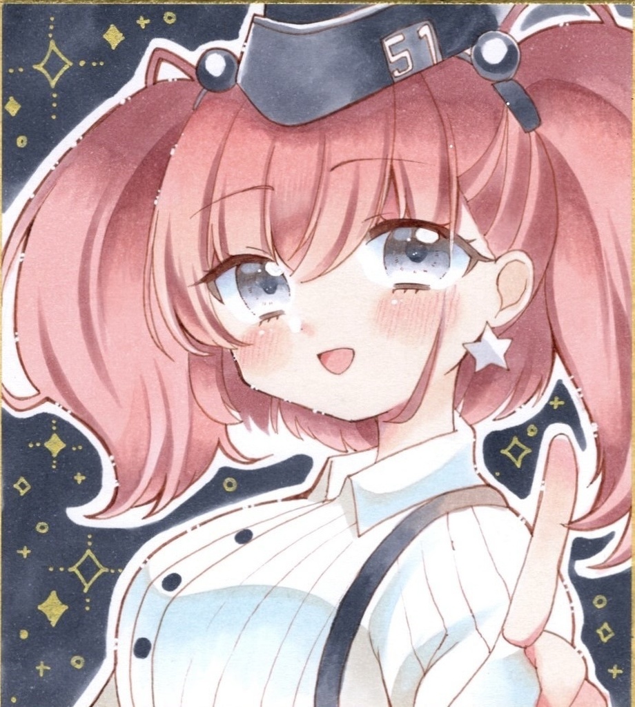 原画 手描きイラスト 艦隊これくしょん アトランタ