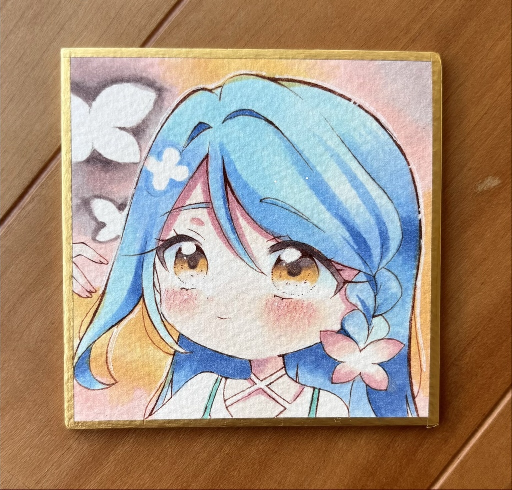 原画 手描きイラスト 名探偵プリキュア 帆羽くれあ