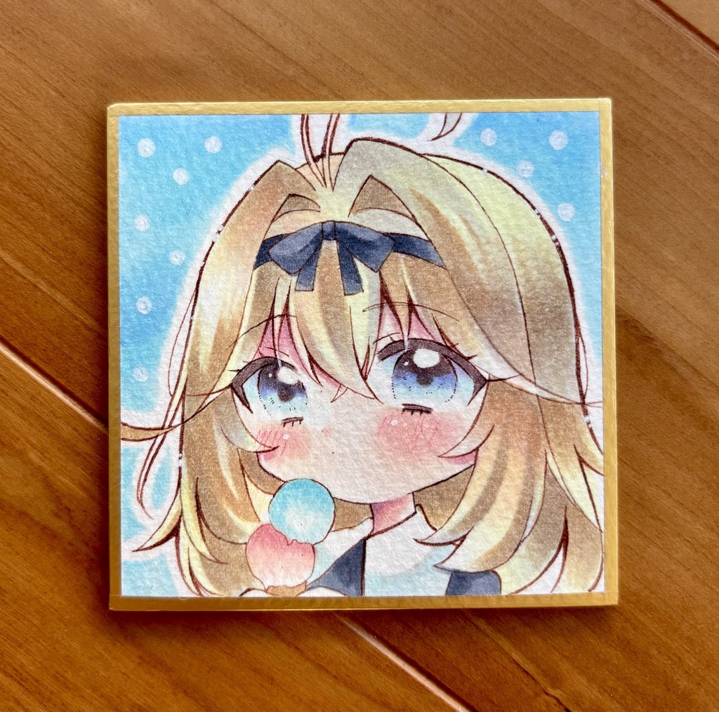 原画 手描きイラスト 名探偵プリキュア 森亜るるか