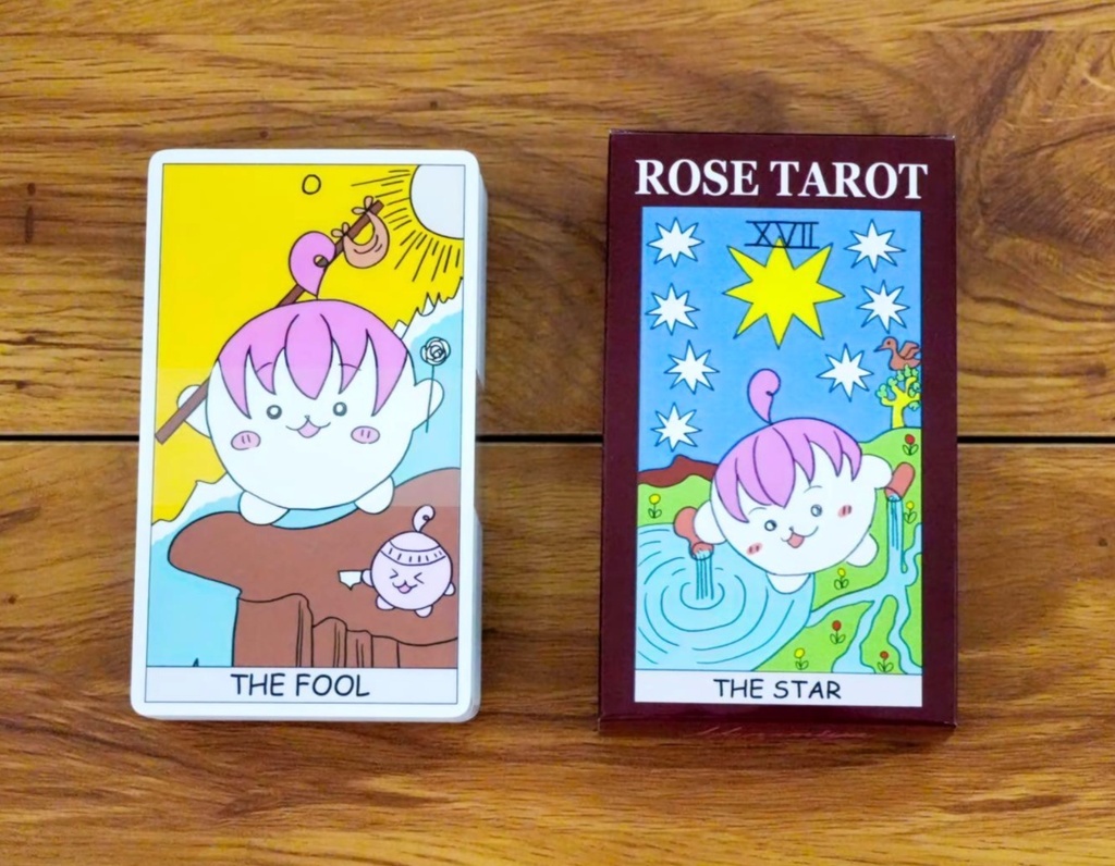 【限定品】タロットカード78枚+外箱+プレイマット＋ポストカード