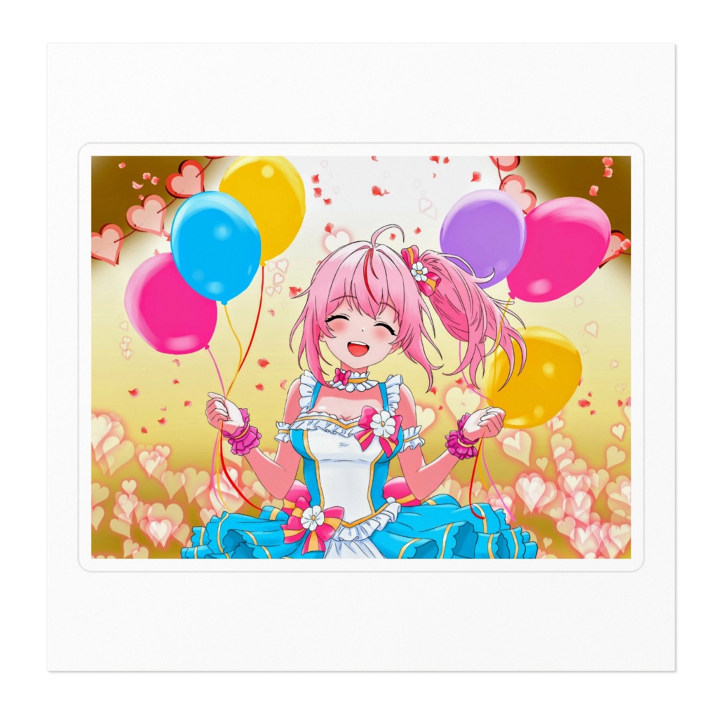 お祝いステッカー