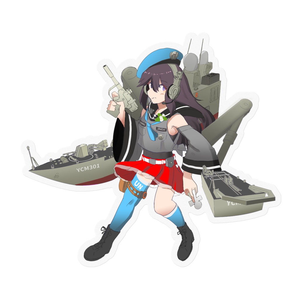 【試製】YCM301号改二 ステッカー