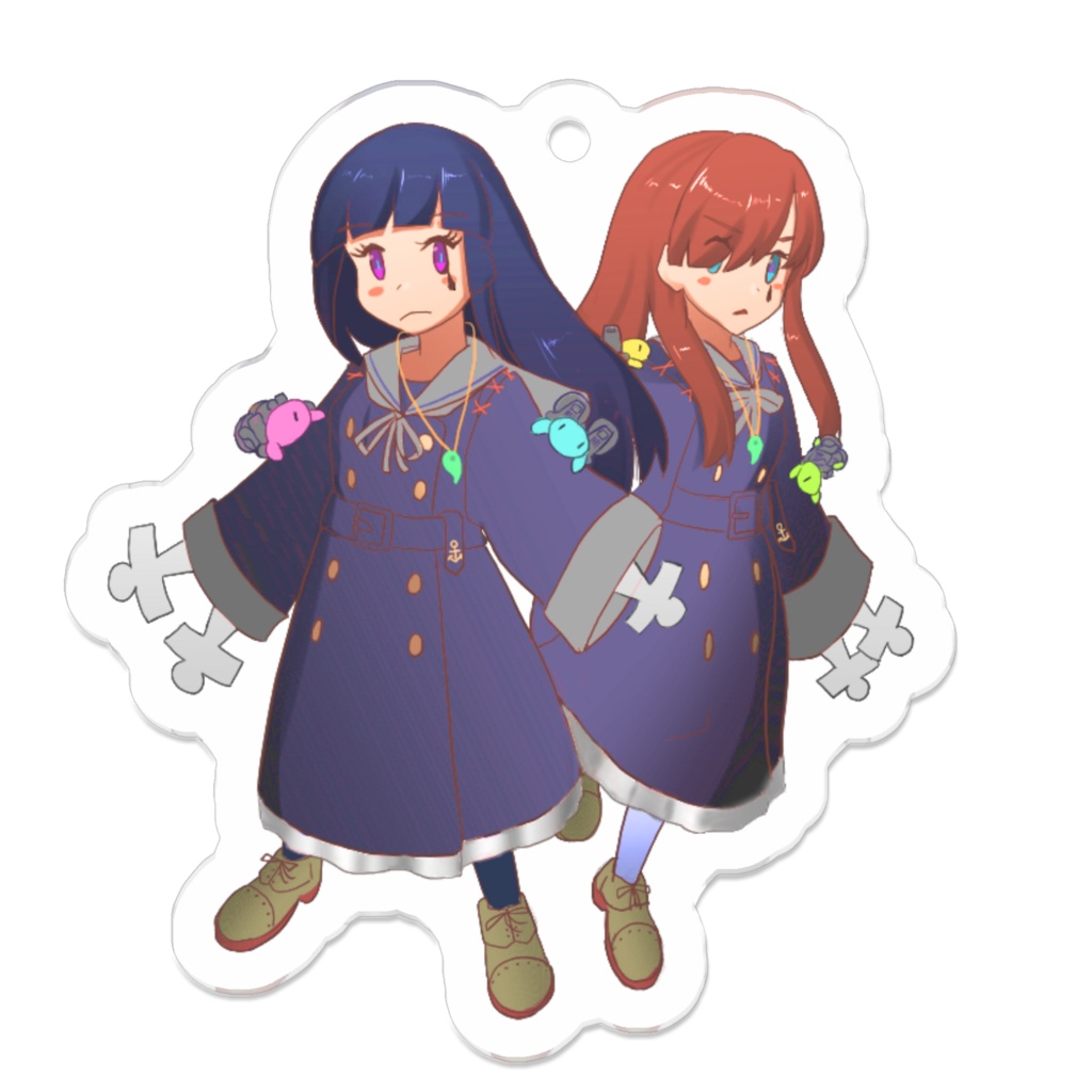 ゆみたんごアクキー（50mm）