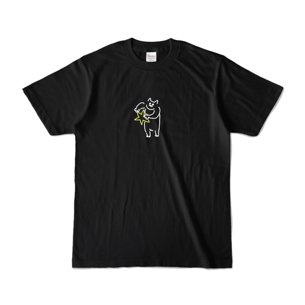 『星をつかむ猫』Tシャツ B