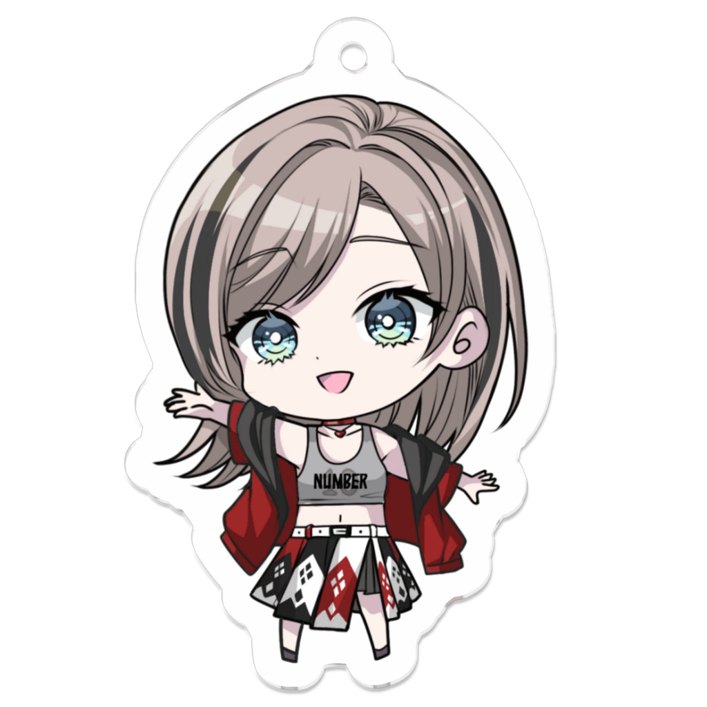 【3周年記念】新衣装ミニキャラアクリルキーホルダー