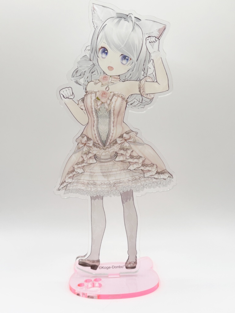 「VTuber・ざべてさま」デビュー6ヶ月記念アクリルスタンド・BOOTH倉庫発送