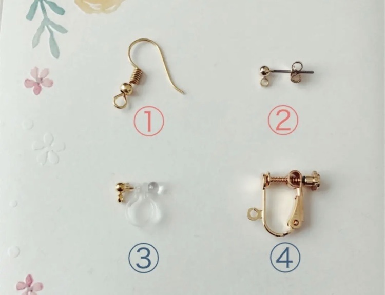 ヒロアカ轟焦凍 イメージピアスorイヤリング