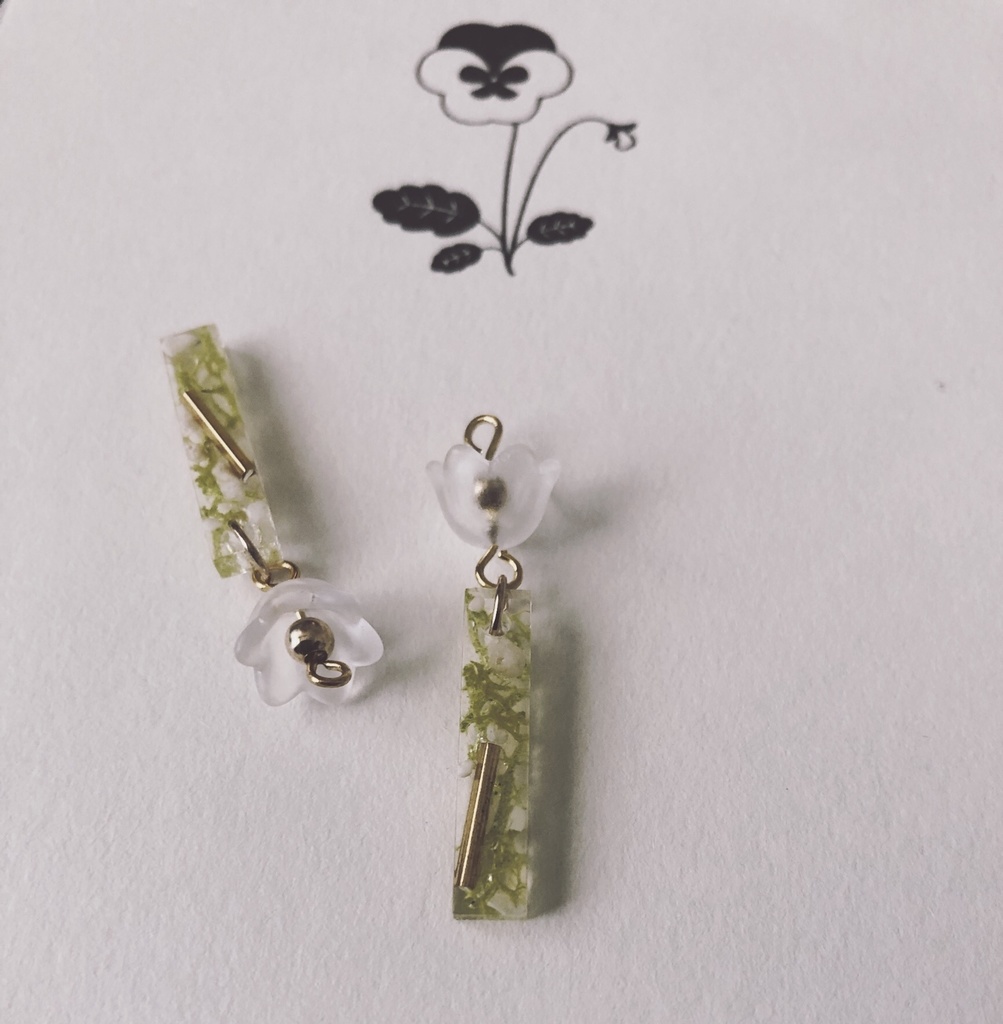 ボタニカルピアスorイヤリング