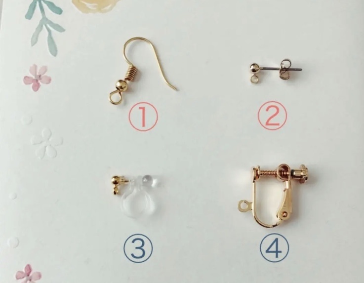 ヒロアカ波動ねじれ イメージピアスorイヤリング