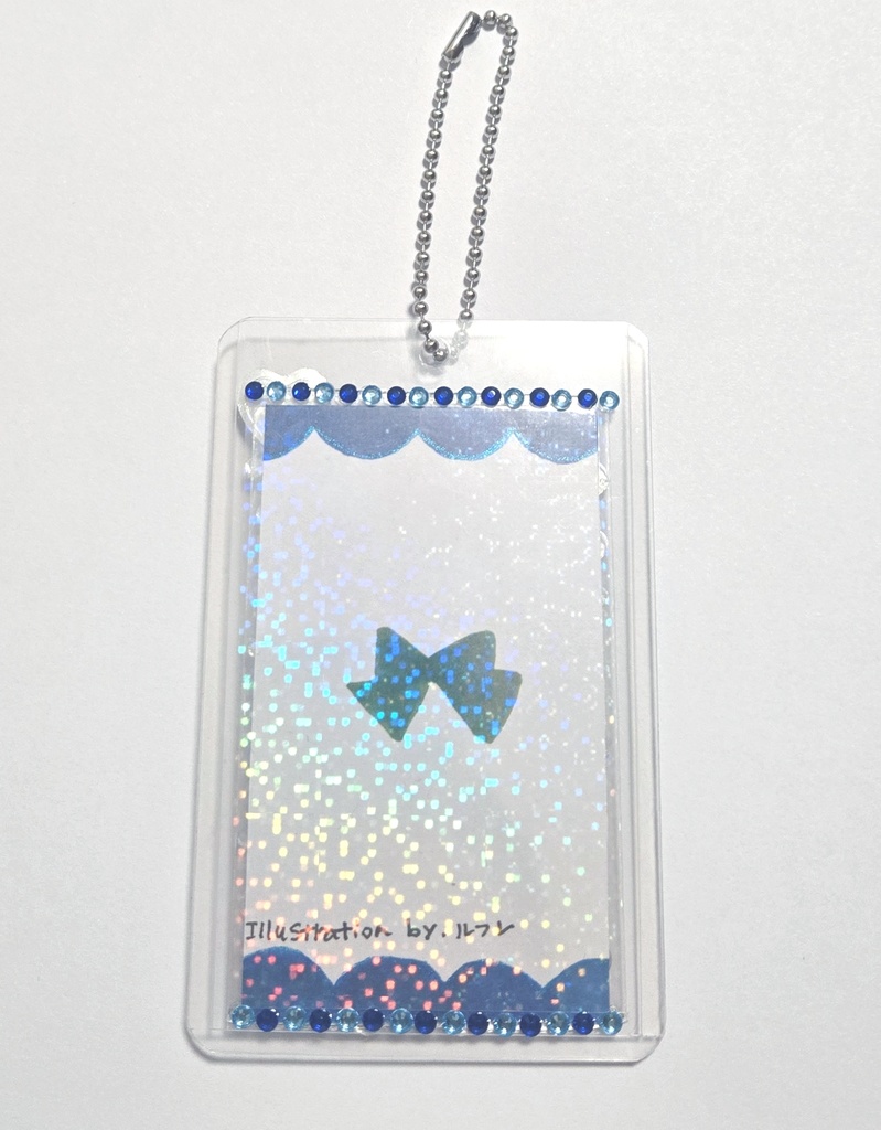 【東方project】十六夜咲夜 イラスト原画入りキーホルダー