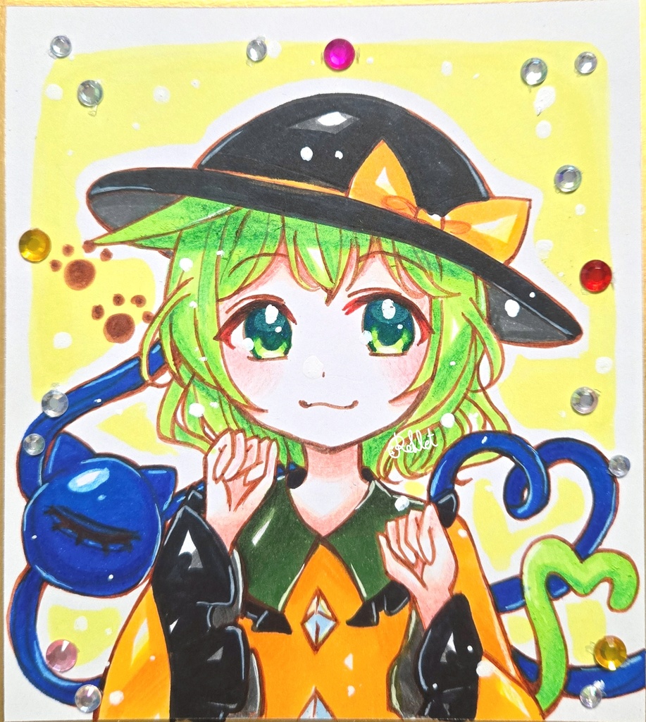 【東方project】古明地こいし　小色紙