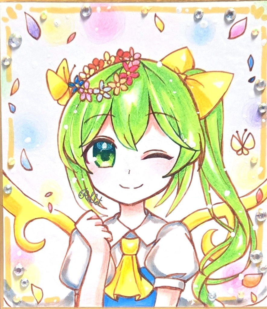 【東方project】大妖精　小色紙