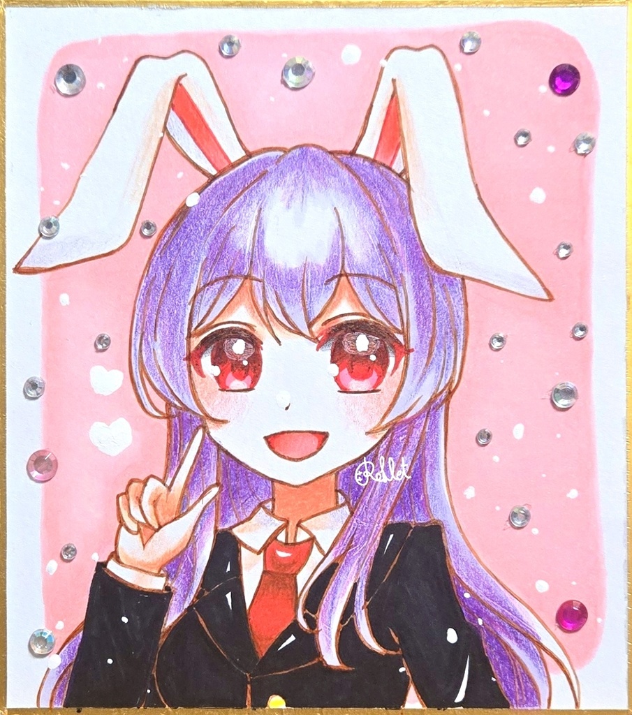 【東方project】鈴仙・優曇華院・イナバ 小色紙