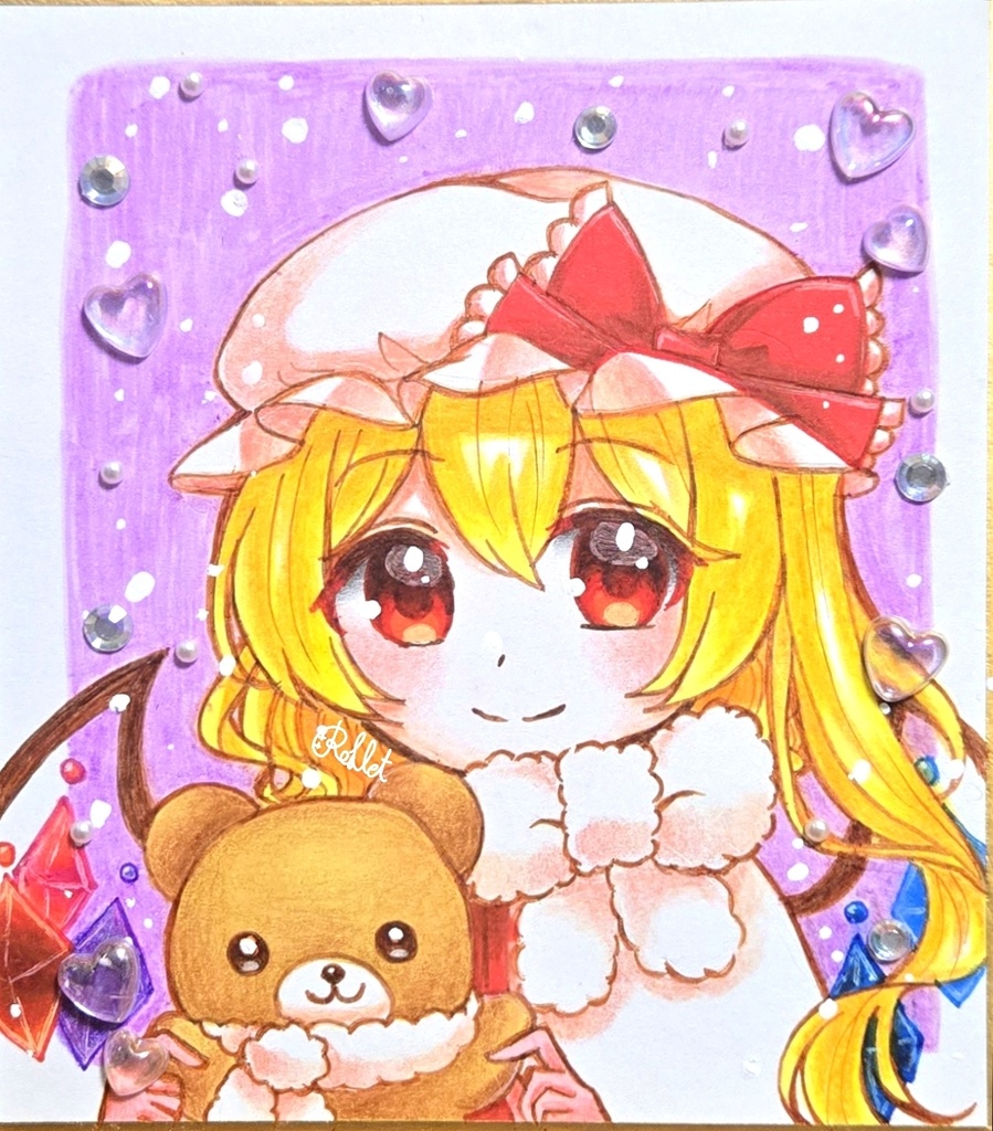 【東方project】フランドール・スカーレット 小色紙