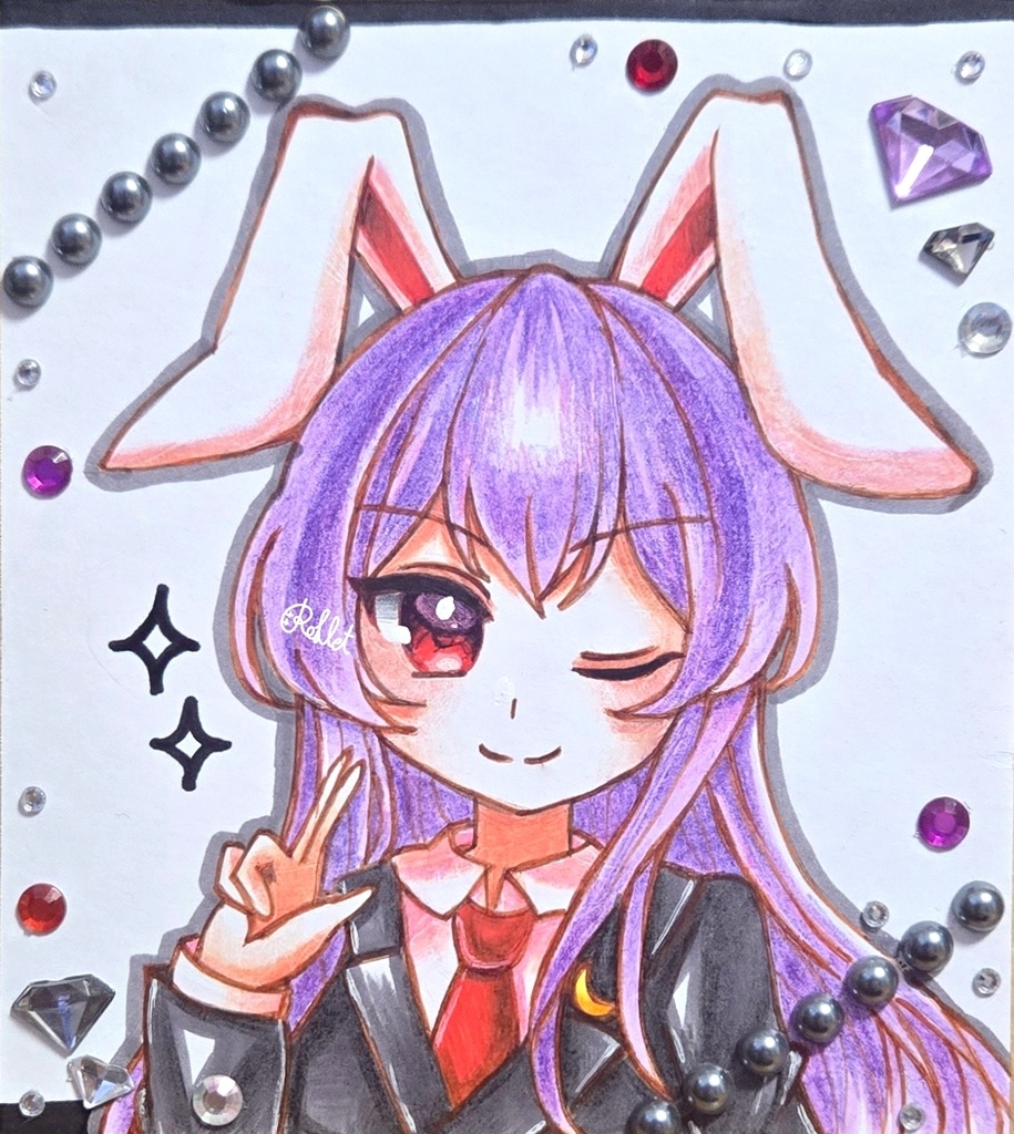 【東方project】鈴仙・優曇華院・イナバ　小色紙