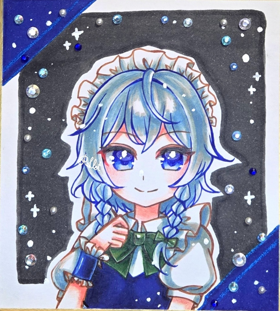 【東方project】十六夜咲夜　小色紙