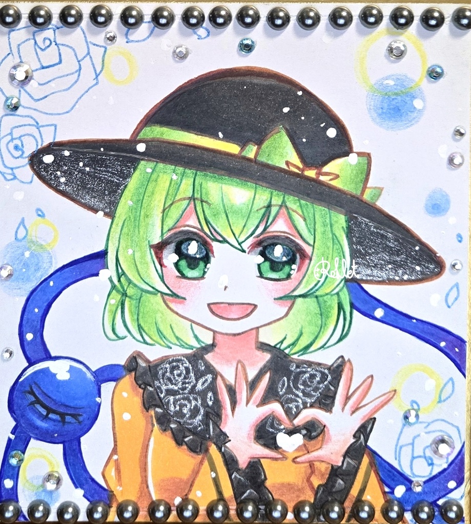 【東方project】古明地こいし　小色紙