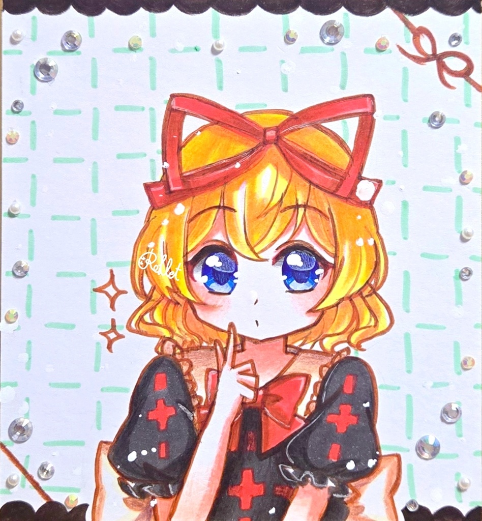 【東方Project】メディスン・メランコリー 小色紙