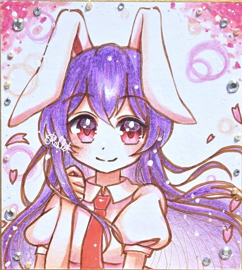 【東方Project】鈴仙・優曇華院・イナバ 小色紙