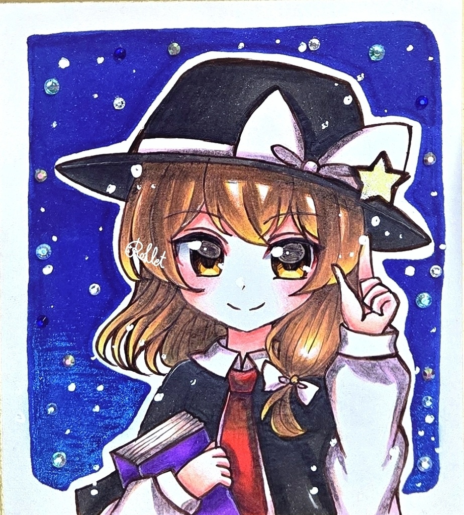 【東方Project】宇佐見蓮子　小色紙