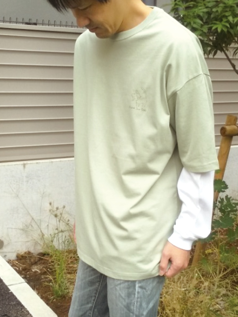 『 Life like? 』ビックシルエットTシャツ(送料分値引き価格)