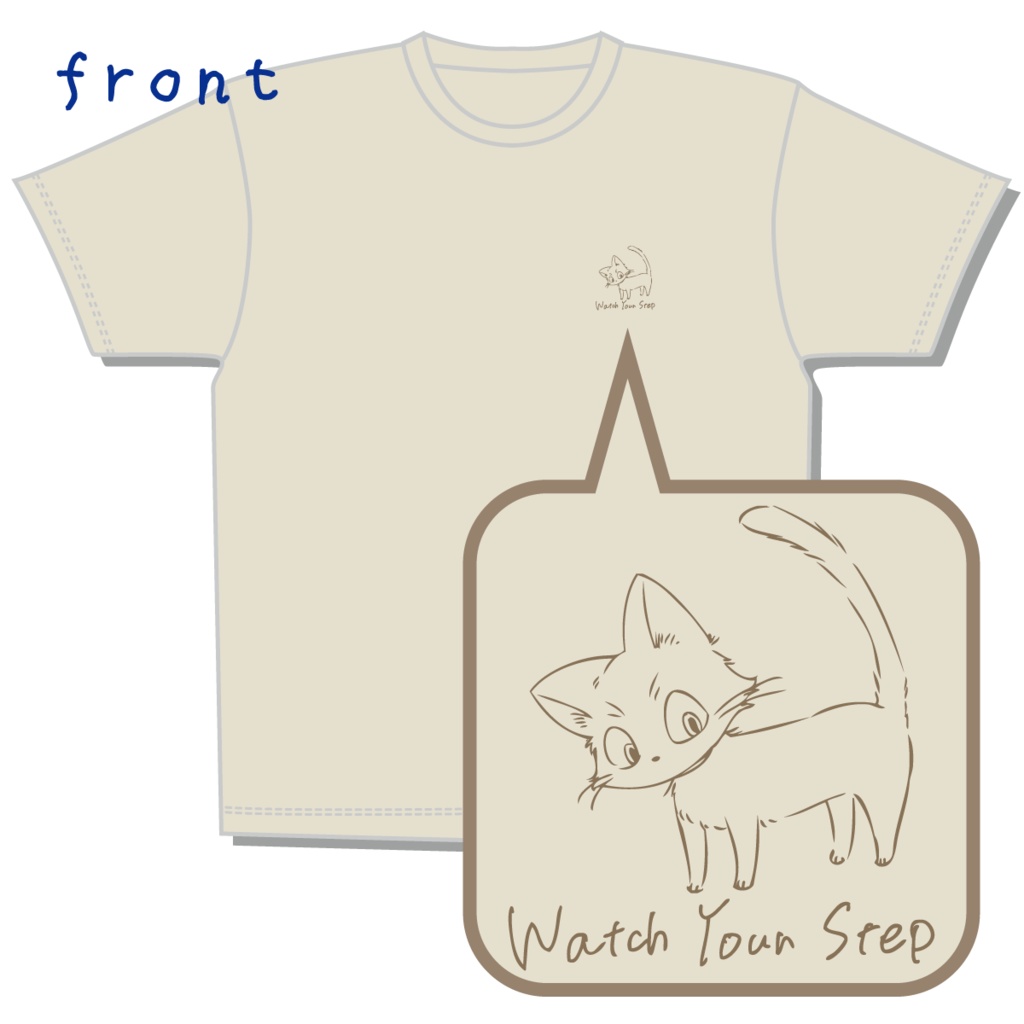 『 Life like? 』ビックシルエットTシャツ(送料分値引き価格)