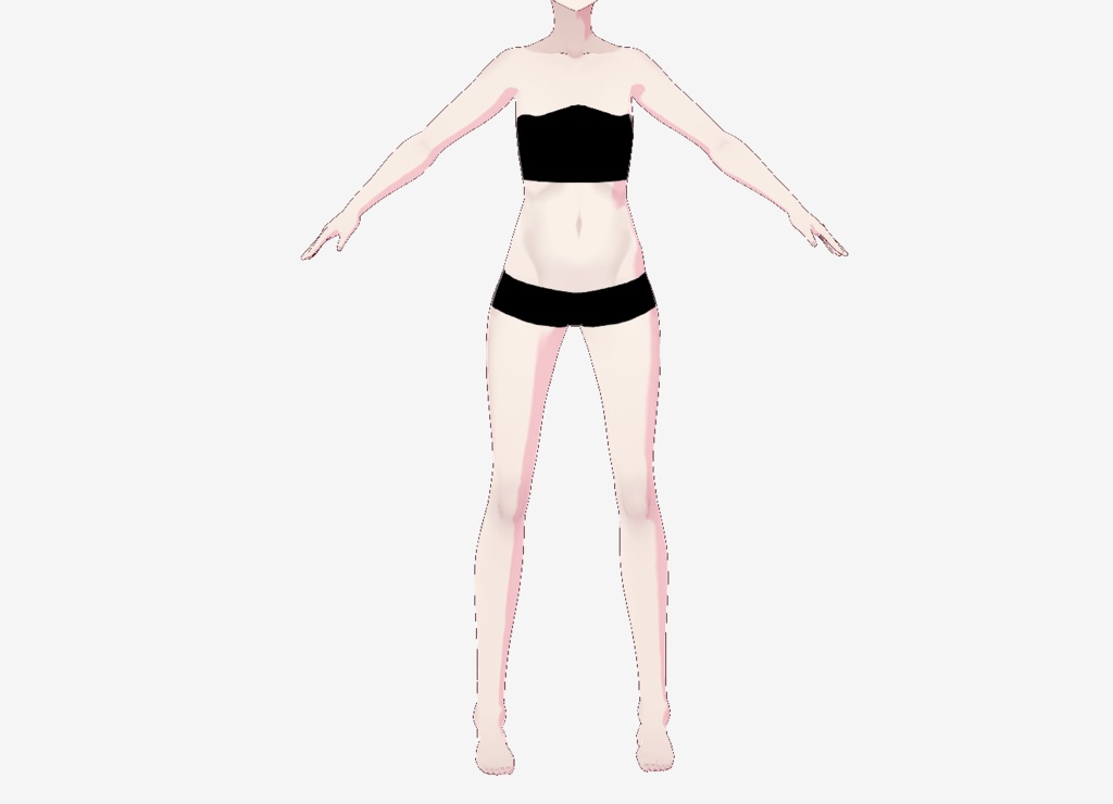 （FREE有）ちょっといい感じの肌テクスチャ（VRoid 正式版用）