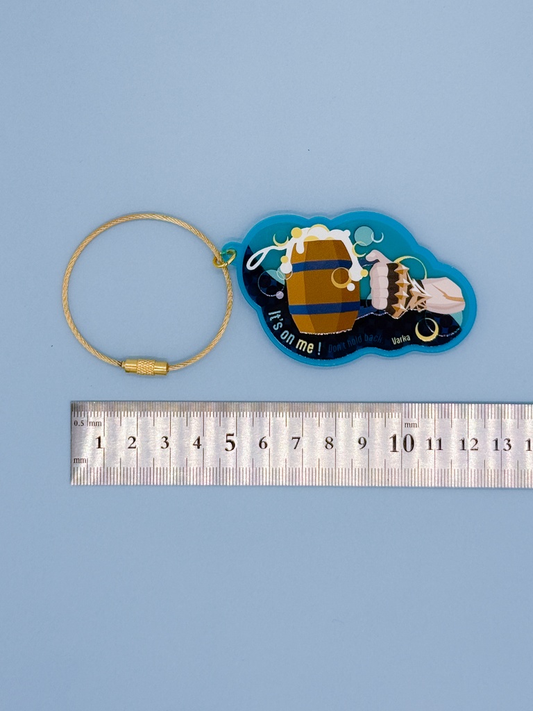 【原神・ファルカ】イメージアクキー&ステッカー