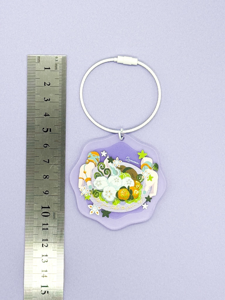 【原神・ラウマ】イメージアクキー&ステッカー