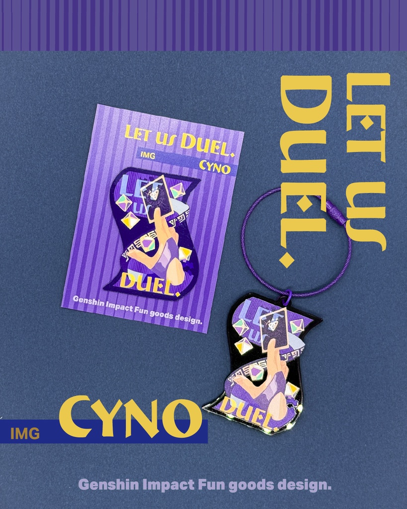 【原神・セノ】イメージアクキー&ステッカー