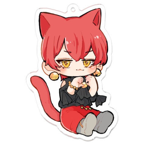 むぅじ、アクリルキーホルダー