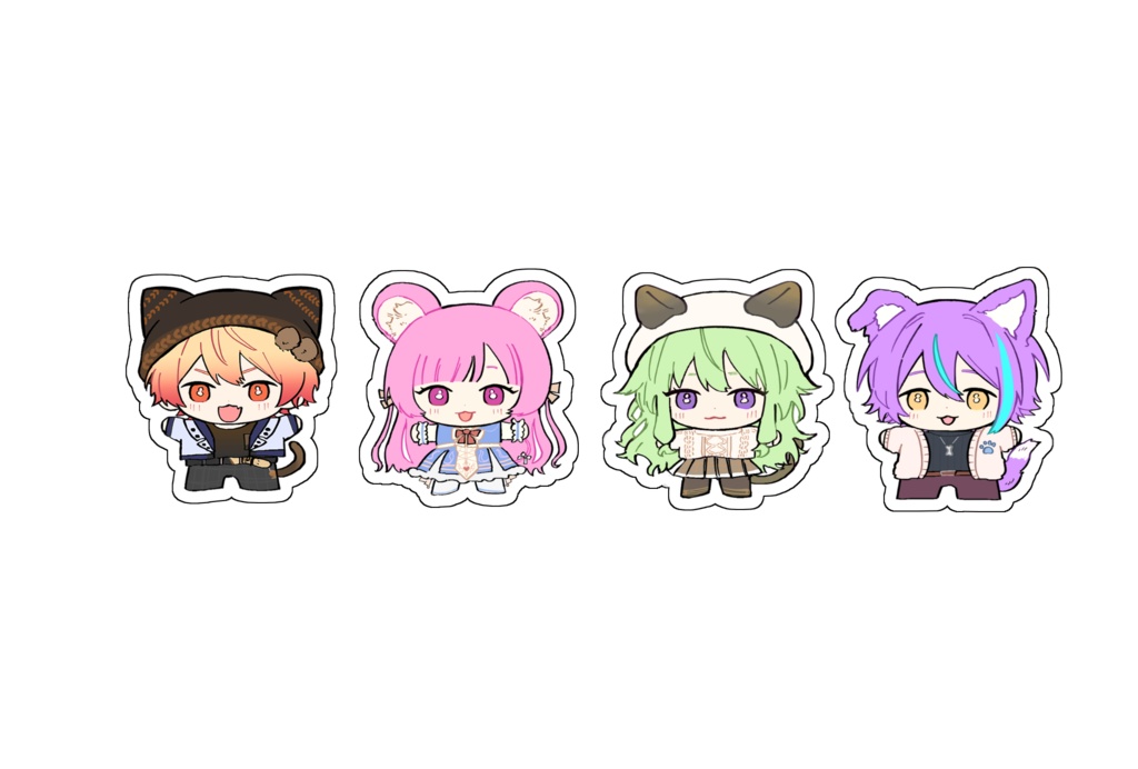 わんだしょあにまるシールセット