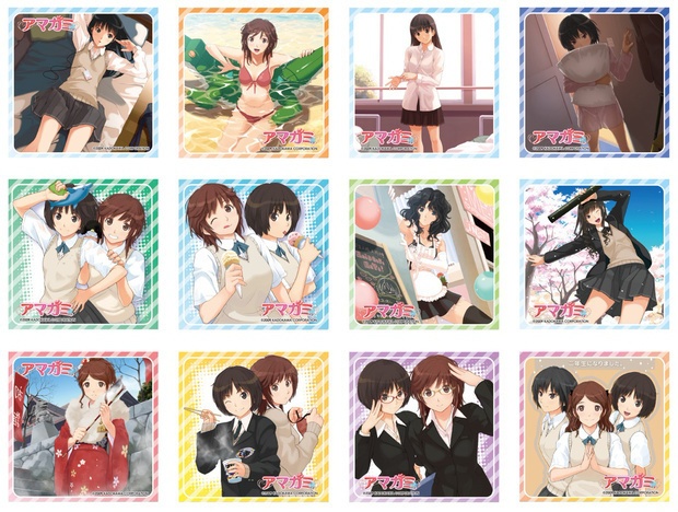 アマガミスクエアバッジ (BOX)