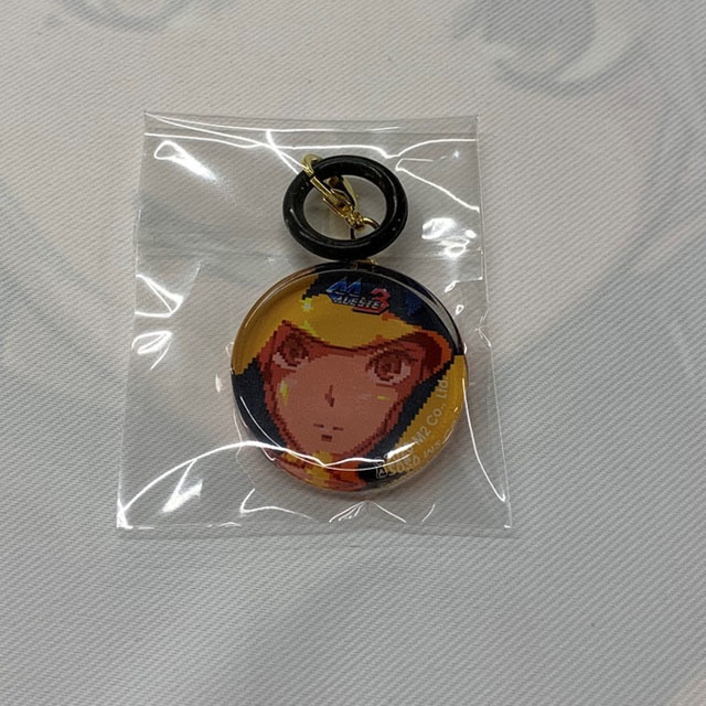 GGアレスタ3 ガラス傘チャーム 04(イエロー・ドットVer.)