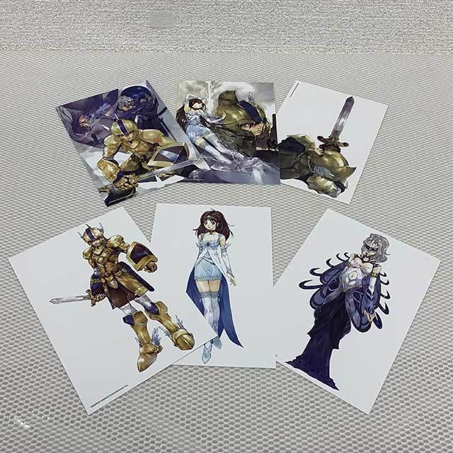ザ・ナイトメア・オブ・ドルアーガ ポストカードセット