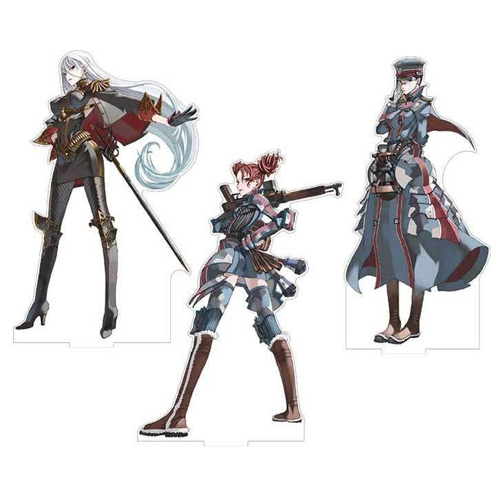 【本庄雷太展】戦場のヴァルキュリア BIGアクリルポップ