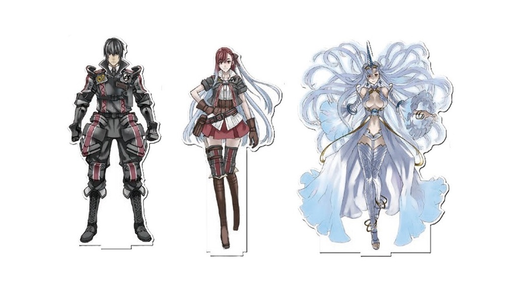 戦場のヴァルキュリア　セルベリア　アクリルポップ　アクリルスタンド 戦場のヴァルキュリア セルベリア アクリルポップ アクリルスタンド