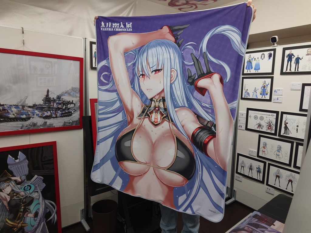 本庄雷太展】戦場のヴァルキュリア Wライクトロンバスタオル 