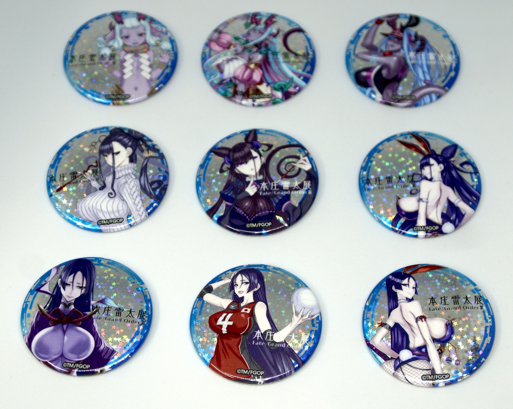 【本庄雷太展】Fate/Grand Order きらきら缶バッジ(BOX)