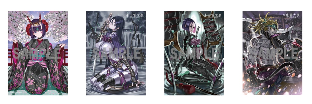 【※注意文あり】【本庄雷太展FGO篇2】Fate/Grand Order METAL CANVAS