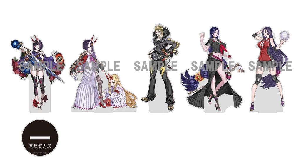 【本庄雷太展FGO篇2】Fate/Grand Order BIGアクリルポップ